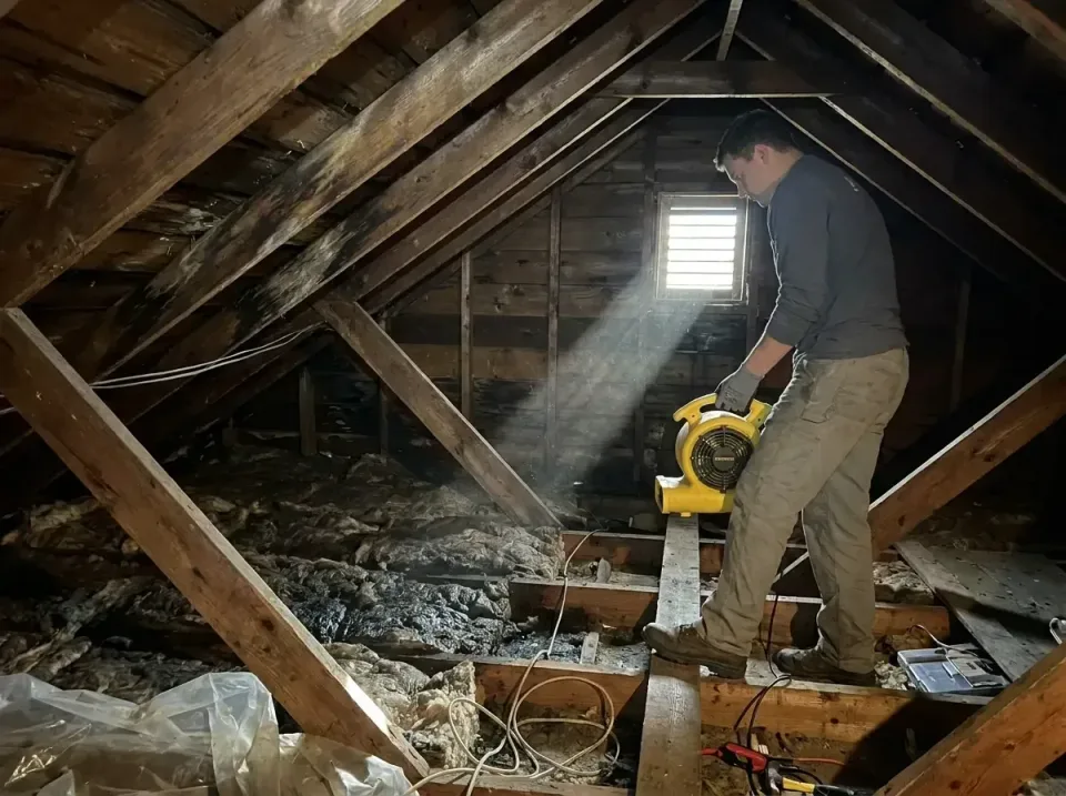 attic-water-damage-drying-proc-007 — frequently asked questions, Emergency Water Extraction & 24/7 Flood Response in Borrego…